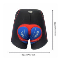 Cycling Underwear Flat Seams Padded Cycling Shorts Chafe-Non-Restrictive