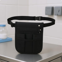 Medical Waist Pouch Adjustable Strap Nurse Fanny Pack Mesh Pocket