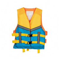 Children's Life Vest Orange and Yellow Child Reflective Vest Secure Fit