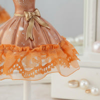 Ballet Dress Jewelry Stand Decorative Earring Holder Handmade for Boutique