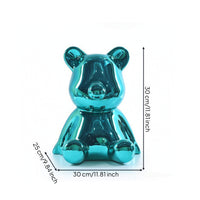 Bear Mannequin Reflective Bear Display Model Easy to Clean for Photo