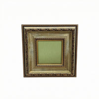 Earring Display Frame Ornate Stud Display Frame Brown and Gold