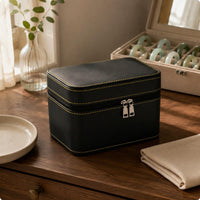 7-Slot Bracelet Box Flannel Lined Bracelet Storage Box Scratch Protection