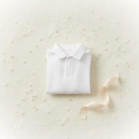 Doll Blouse Button Front Miniature Collared Shirt Soft Cloth