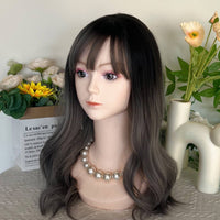 Female Mannequin Head Realistic Face Hairpiece Display Head Smooth Surface Display Bust Mannequin for Salon Owners