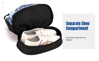 Sports Bag, Swim Bag, Unisex, Dry Wet Separation, Shoe Pocket, Portable, Gym