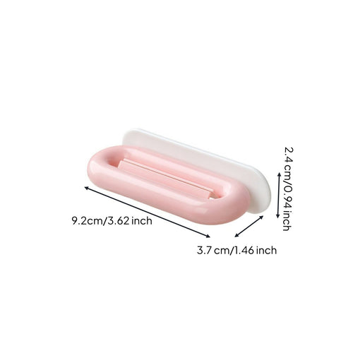 Wall-Mounted Toothpaste Dispenser Easy Press Manual Tube Dispenser Included