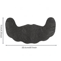 U-Shaped Chest Cover Textured Self Chest Cover Soft Backing