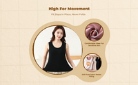 Fleece Lined Thermal Vest for Women, Warm, Winter