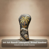 Sports Gear Golf Driver Head Cover Rounded Top Tropical