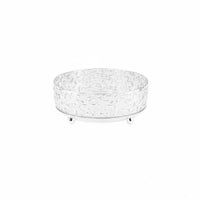 Large Capacity Rotating Makeup Organizer Easy to Clean Rotating Cosmetic Organizer Accessible Top Design for Bathroom Counter, Kitchen