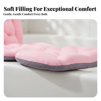 Full Full-Length Bathtub Pad Soft & Comfortable Non-Slip Bathtub Mat Spa Bath Mat Breathable Material Ergonomic Bath Lounger
