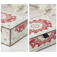 Hinged-Lid Jewelry Box Lidded Box with Hinged-Lid Lid Space-Saving
