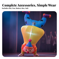 Inflatable Clown Costume USB and Battery Powered Adult Clown Inflatable Suit