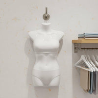 Hollow Rear Mannequin Shell Lightweight Swimsuit Display Hanger Hollow Rear Mannequin Stackable Hanging Figure Form Rotating