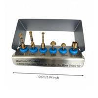 6 Pieces Lateral Approach Reamer Kit Precision Sinus Lift Kit