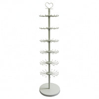 Rotating Display Rack with Hooks Floor-Standing for Retailers