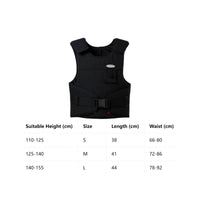 Horse Riding Torso Protector Shoulder Protection Equestrian Vest Customizable Fit Padded Riding Vest for Adults, Equestrians