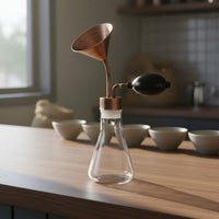 Funnel Fragrance Bottle Sturdy Coffee Bean Aroma Jar Reusable for Shop Display