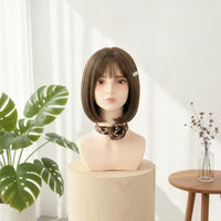 Hairpiece Display Head Smooth Display Bust Tabletop for Retail Stores