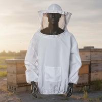 Bee Suit and Tool Kit Elastic Cuffs Bee Suit Jacket and Tool Set Hooded Veil
