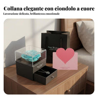 Preserved Blossom Jewelry Box Long Lasting Eternal Blossom Gift Box with Drawer