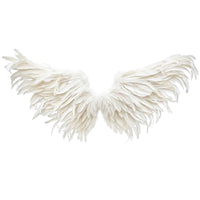 Costume Wing Prop with Shoulder Straps Large Feathered Appendages with Shoulder Straps Ready-to-Wear for Artists, Photo Shoots