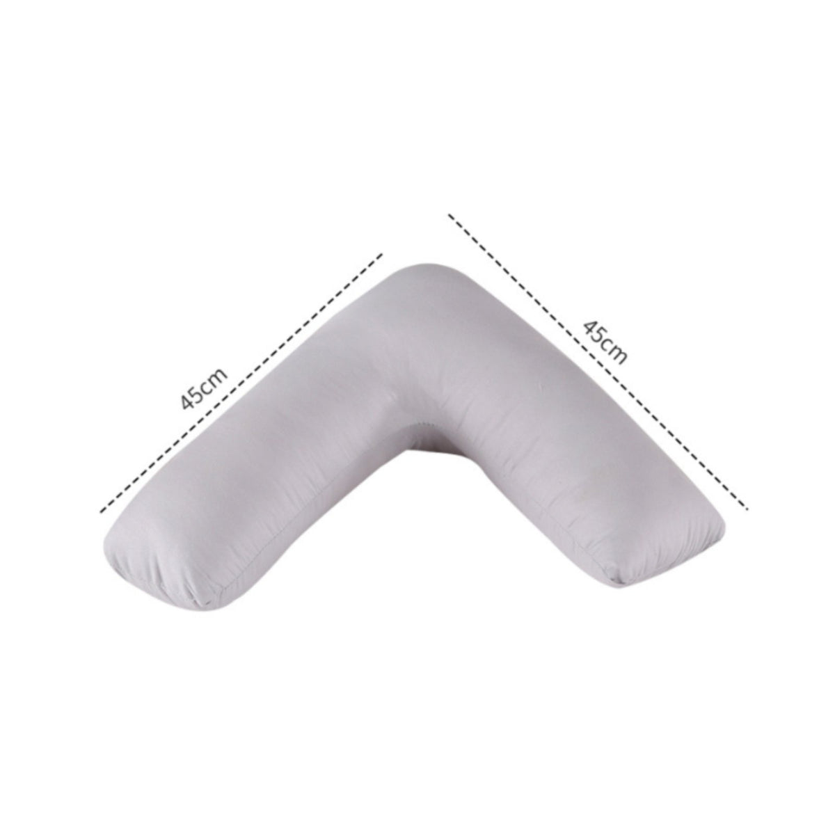 V-Shaped Maternity Pillow Removable Washable Cover Full Body Maternity Pillow