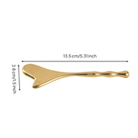 Gua Sha Massage Stick Metal-Like Acupressure Massage Tool Textured for Adults