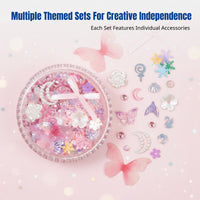 Colorful Radiant Fairy Face Jewels, Acrylic, Kids DIY Stage Makeup