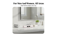 IPX7 Waterproof Double Head Body Shaver Low Noise Women's Electric Razor Type-C Charging for Men, Travel, Bathroom