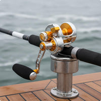 Slow Angle Jigging Reel Antibackward Slow Jigging Reel Heavy Duty for Offshore