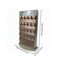Rotating Earring Display Stand Space Saving Rotating Jewelry Revolving Stand