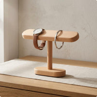 T-Shaped Watch Stand Oval Base T Shaped Bracelet Holder Tabletop