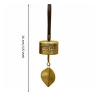 Chinese Design Wind Chime Easy to Hang Vintage Copper Bell Robust Construction