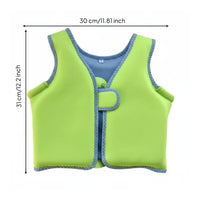Kids Swim Vest Buoyant Learn-to-Swim Vest Comfortable Fit for Beach, Toddlers