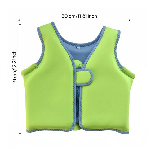 Kids Swim Vest Buoyant Learn-to-Swim Vest Comfortable Fit for Beach, Toddlers