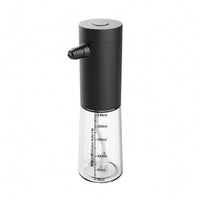 Electric Foam Dispenser Measurement Markings Measuring Foam Dispenser Cylindrical Top Washroom Accessory