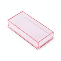 Hard-Shell Eyelash Case Flat Lid Easy to Find Acrylic Eyelash Storage Box