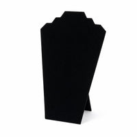 Necklace Holder Stand Rear Support No Assembly Required Velvet Jewelry Board