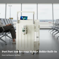 Multifunctional Luggage Lightweight Hardside Carry-on Organized Interior