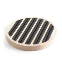 Wooden Ring Tray Wood Ring Holder Jewelry Storage Tray Solid Wood Display Raised Rim for Secure Placement Suitable for Gift Giving Home Decoration Store Showcase Personal Jewelry Organization
