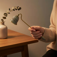 Rhinestone Candle Snuffer Prevents Candle Residue Splatter Vintage Candle