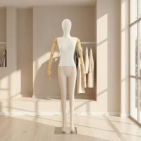 Full Body Mannequin with Square Base Stable for Retail Stores, Fashion Designers