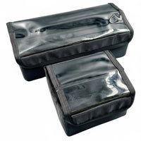 Foldable Makeup Storage Box Waterproof Material Clear Lid Cosmetic Organizer