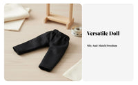 OB11 Doll Pants Solid Designs OB11 Doll Clothes Fashionable Miniature Pants for Hobbyists, Display