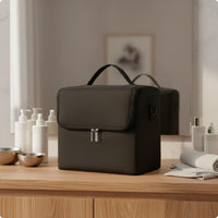 Multilayer Cosmetic Case Easy to Organize Portable Makeup Box Lightweight