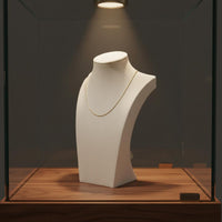 Necklace Display Bust Stable Base Necklace Bust Stand Mannequin Neck Stand Abrasion Protection Neckpiece Display Model