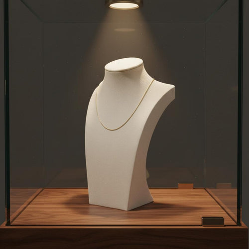 Necklace Display Bust Stable Base Necklace Bust Stand Mannequin Neck Stand Abrasion Protection Neckpiece Display Model