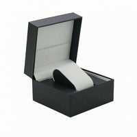 Hinged-Lid Watch Box Hinged Lid Timepiece Holder Gift Packaging